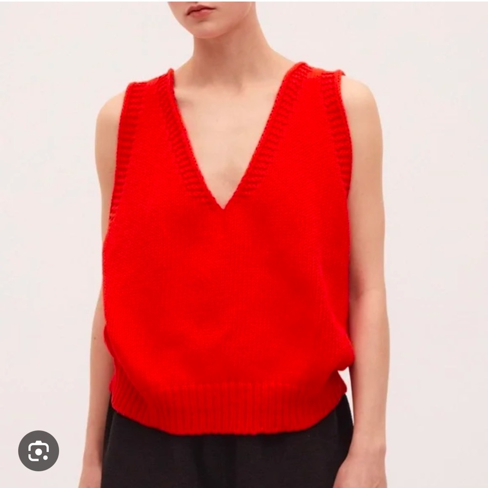 Babaa no 24  Vest in Summer Flame